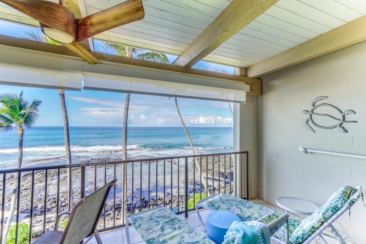 Kona Bali Kai 317 Direct Oceanfront Villa Kailua-Kona Exterior photo